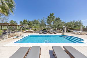 Can Cardonna - Ibiza Ferienhaus mit Pool, Klimaanlagen und Internet bis 6/10 Personen